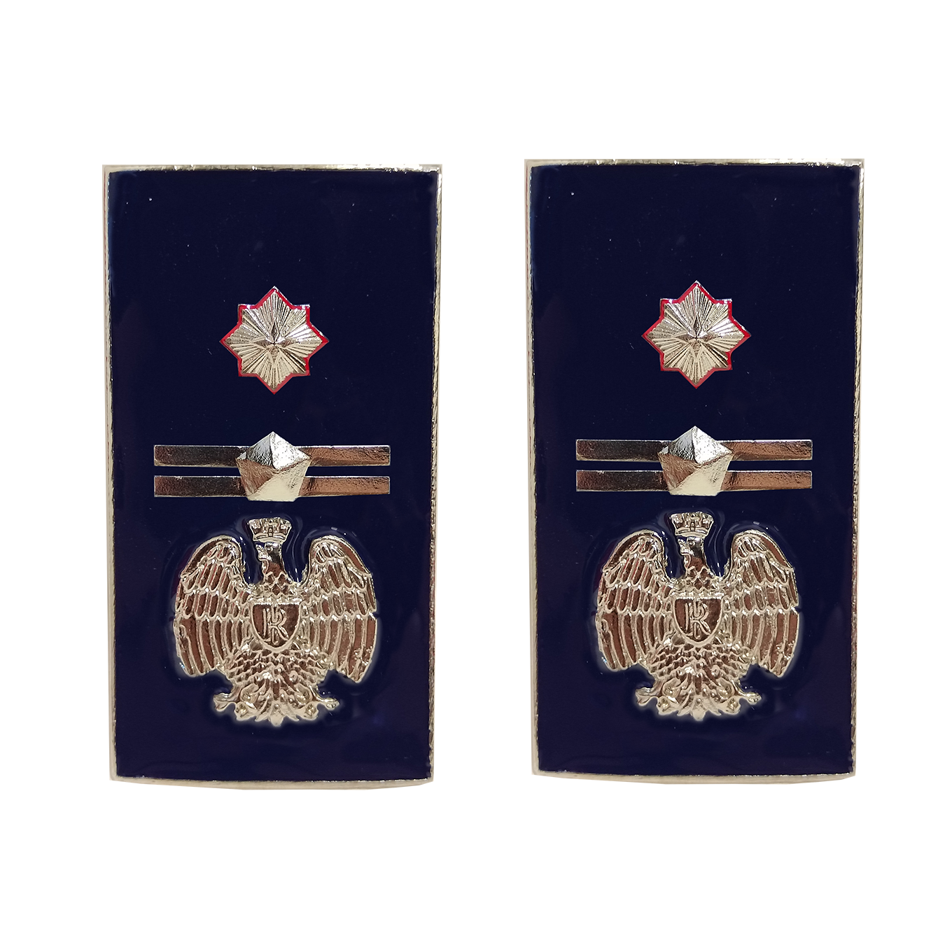 Gradi metallo Polizia Penitenziaria (prezzo al paio)