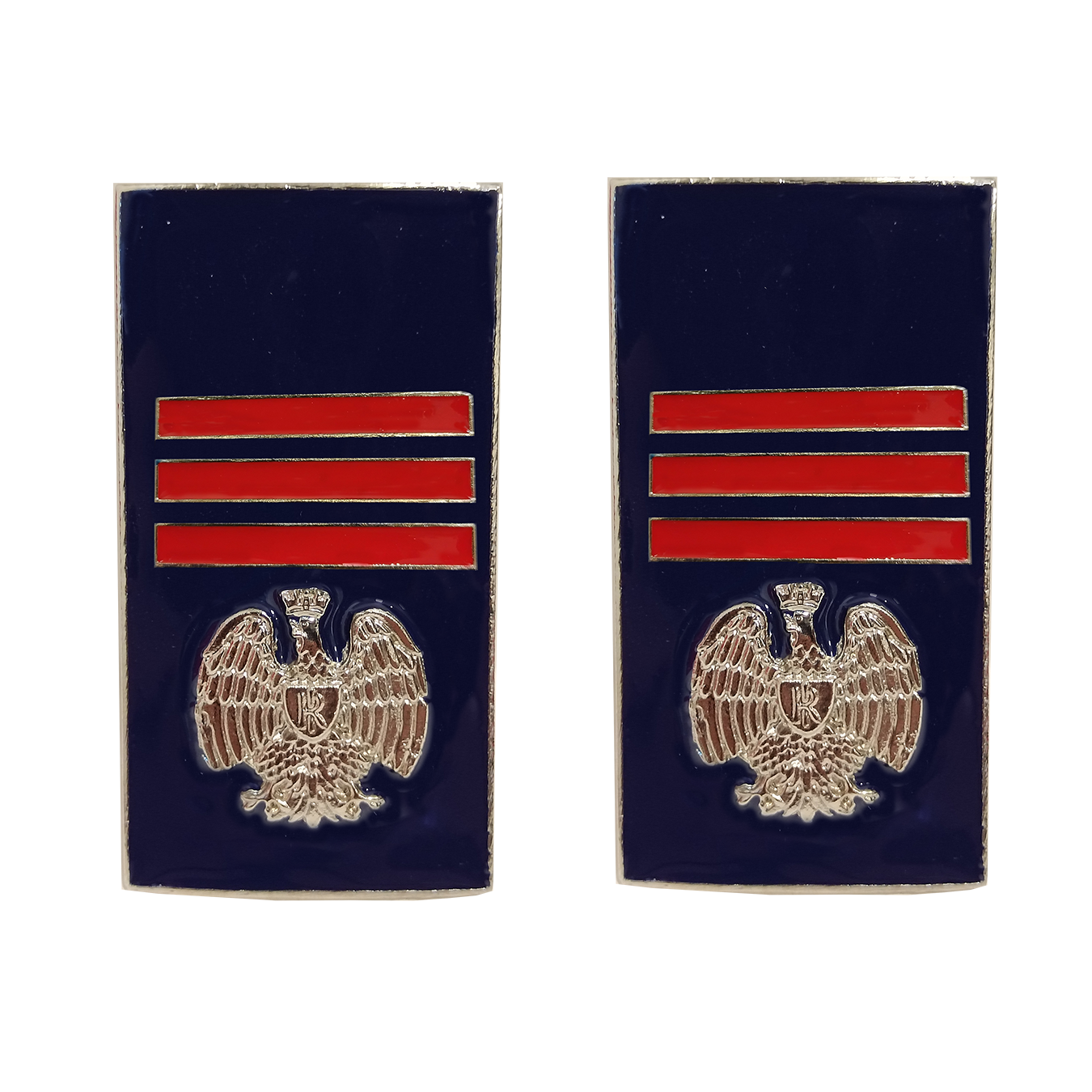 Gradi metallo Polizia Penitenziaria (prezzo al paio)
