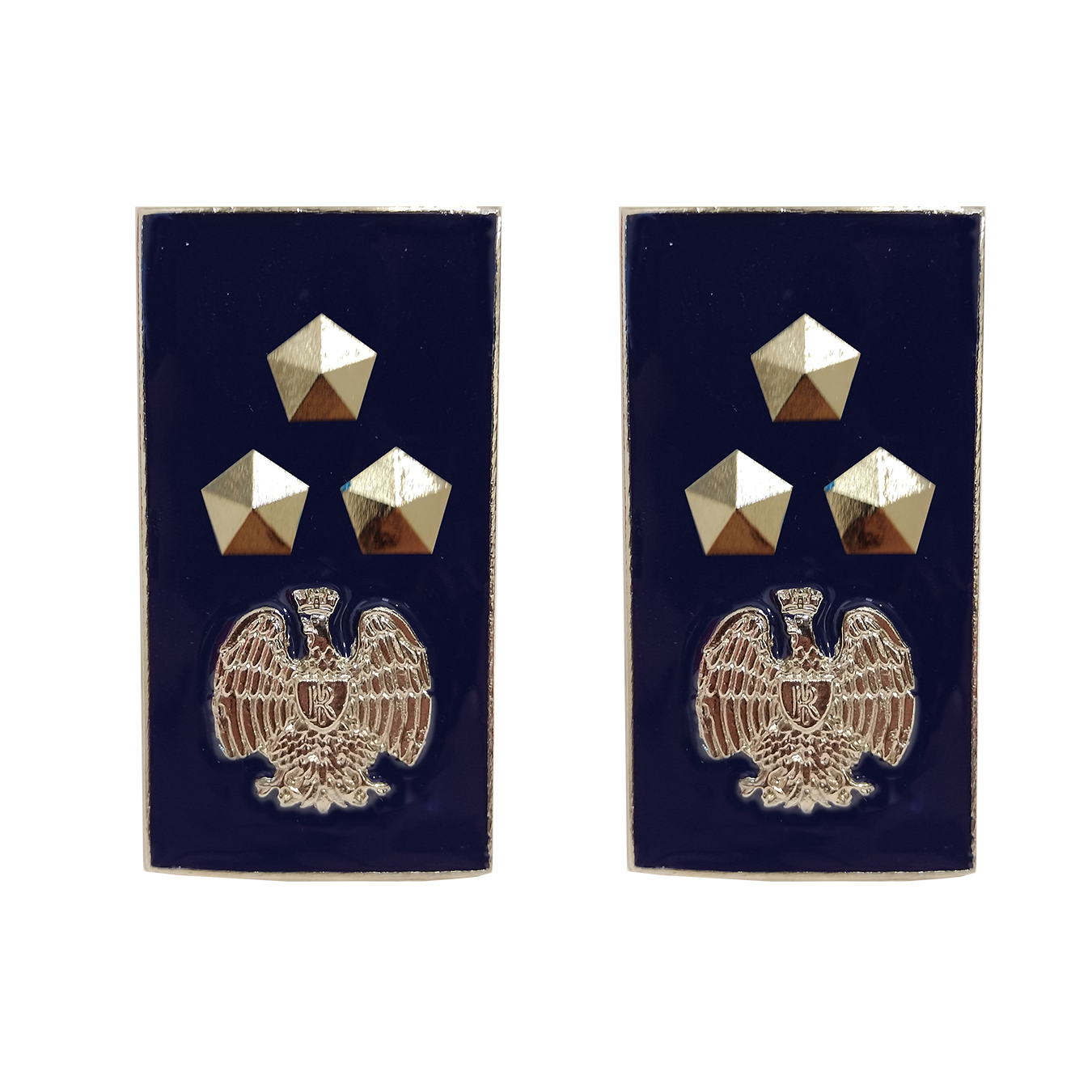 Gradi metallo Polizia Penitenziaria (prezzo al paio)