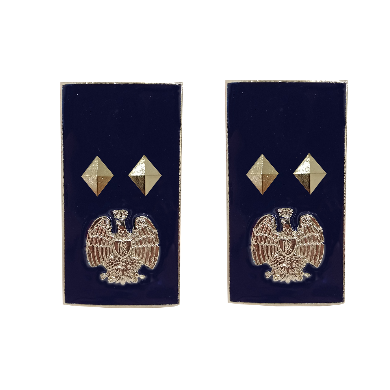 Gradi metallo Polizia Penitenziaria (prezzo al paio)