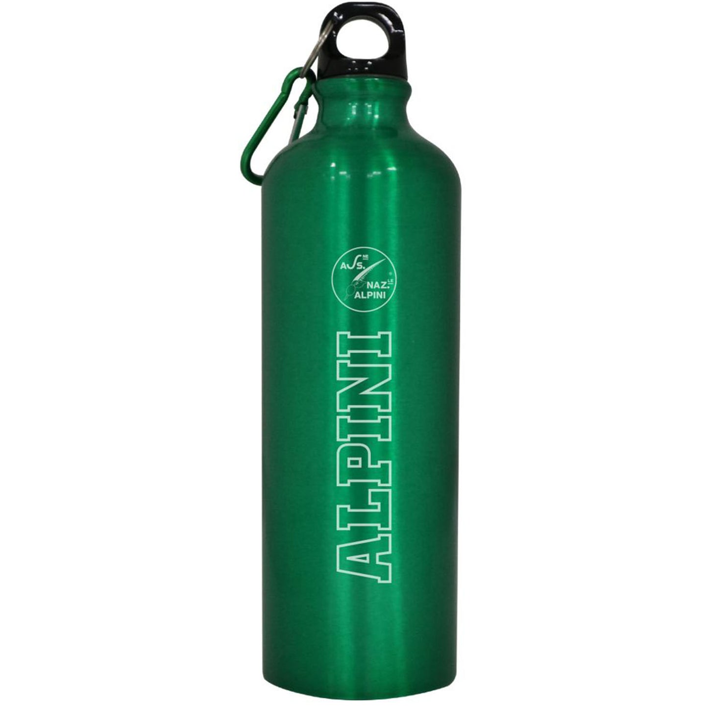 BORRACCIA IN ALLUMINIO 750 ML VERDE CON LOGO ANA E SCRITTA ALPINI