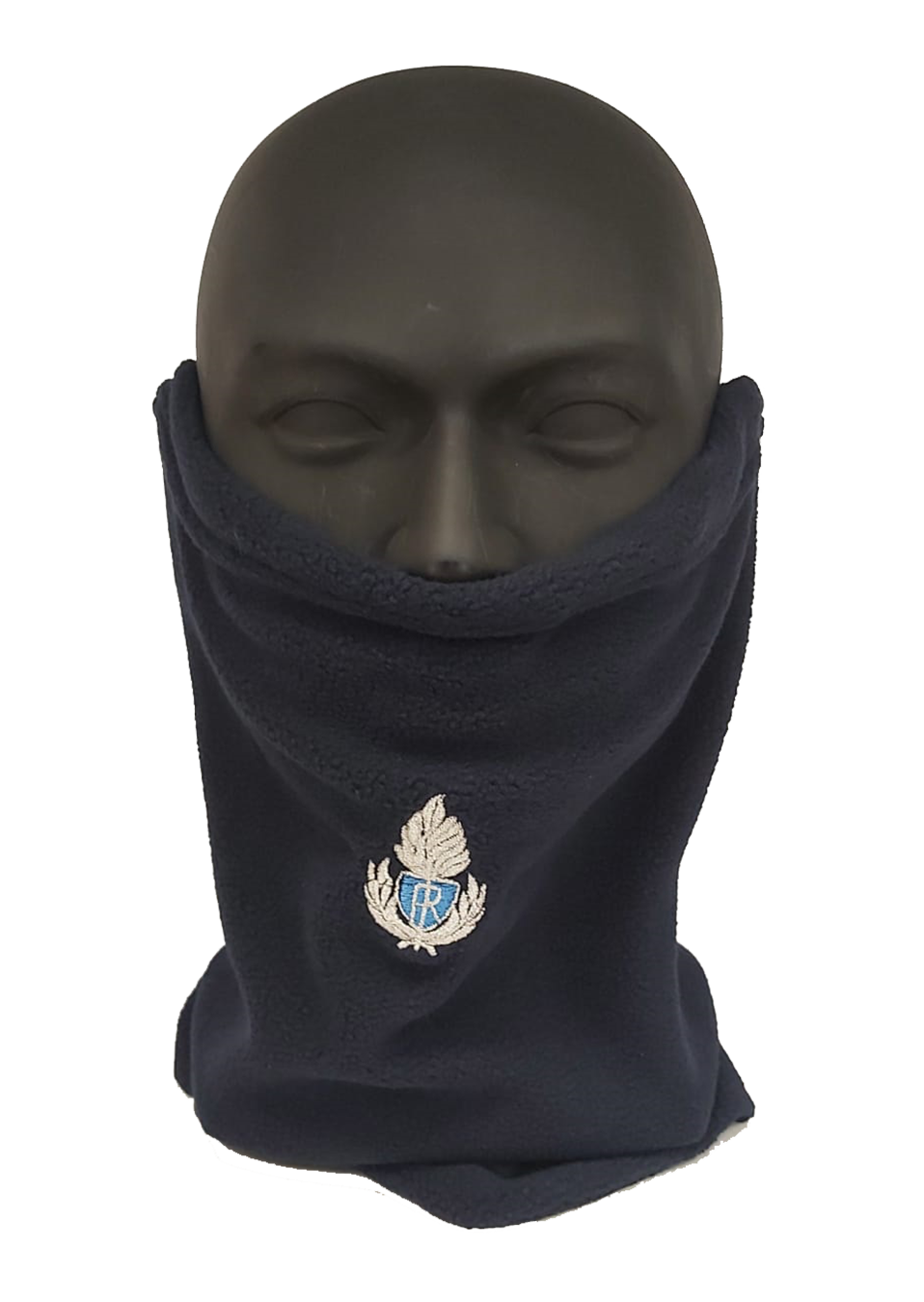 CONFEZIONE Berrettino in pile fregio e scritta + Collare in pile