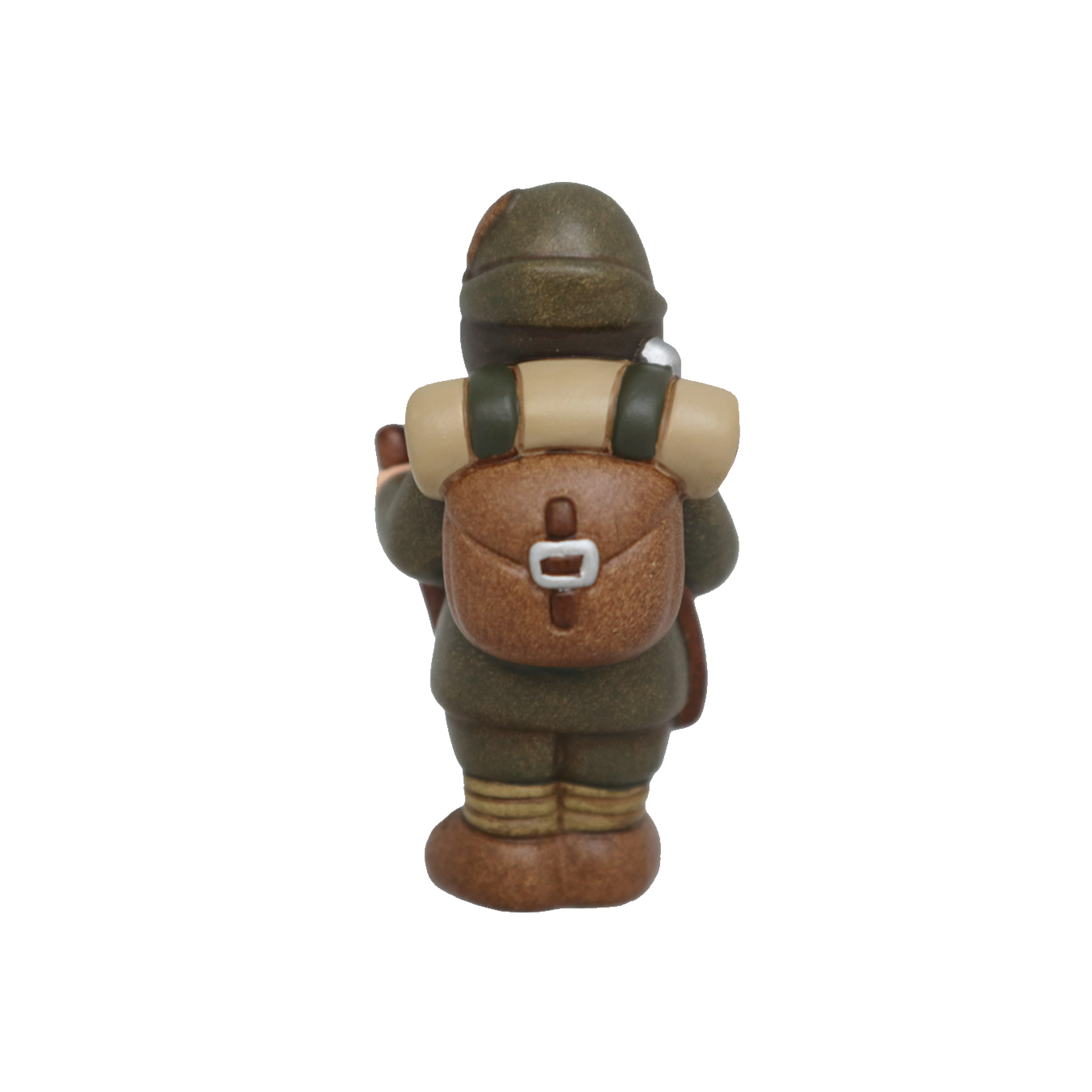 STATUETTA ALPINO 15-18 IN UNIFORME DI MARCIA H 7.5 CM