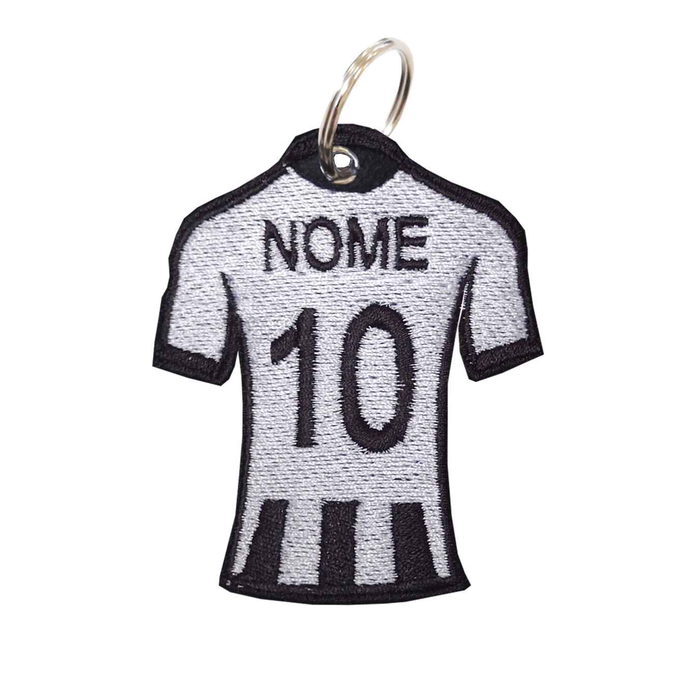 Portachiave tifoso Bianco Nero