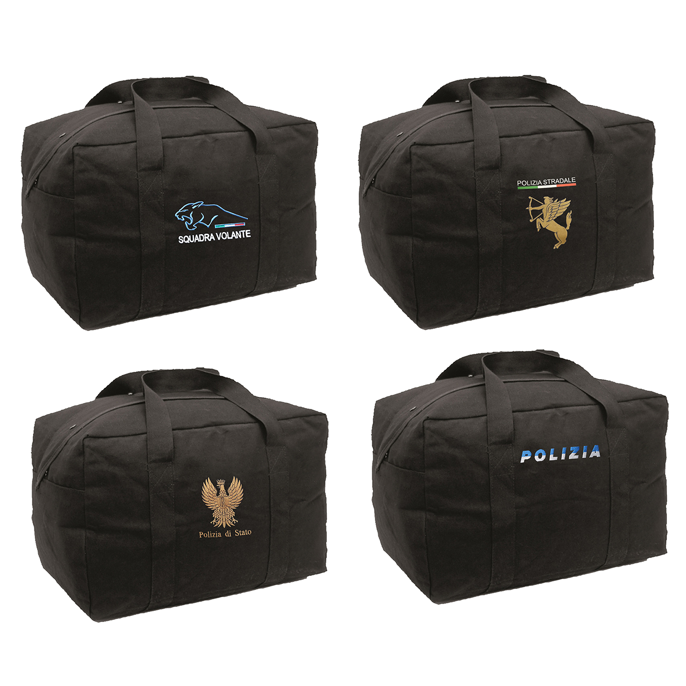 Borsa combat in cotone