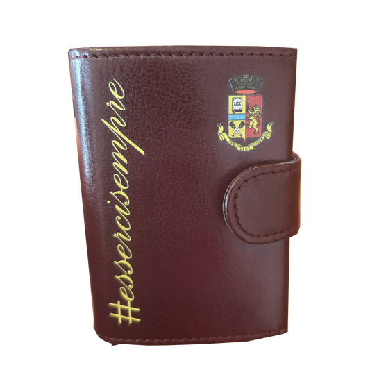 Portafoglio ECOPELLE Araldico Polizia
