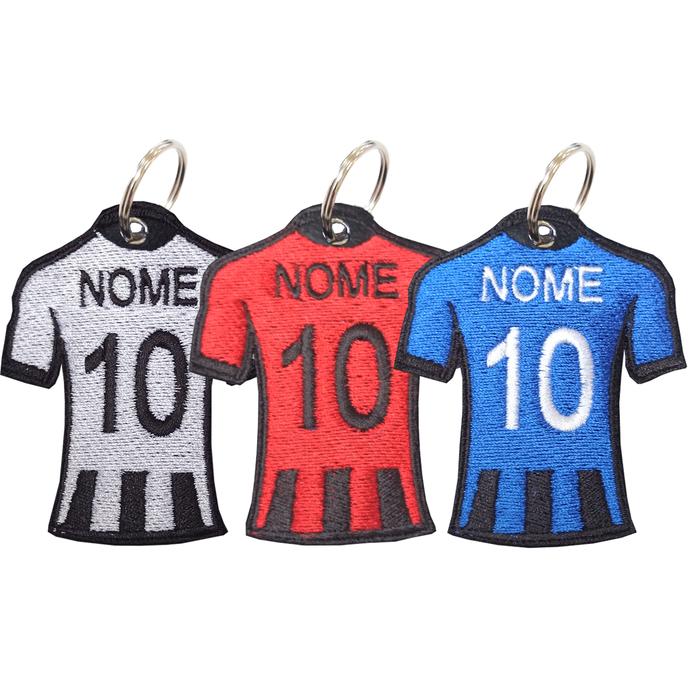 Portachiave tifoso Nero Azzurro