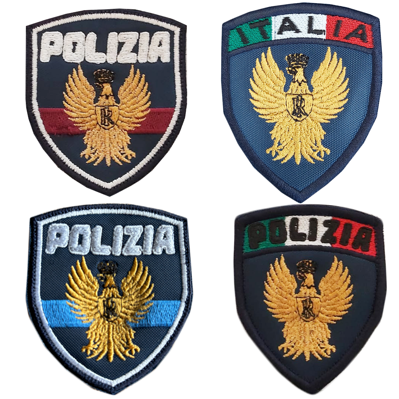 Patch scudetto Polizia