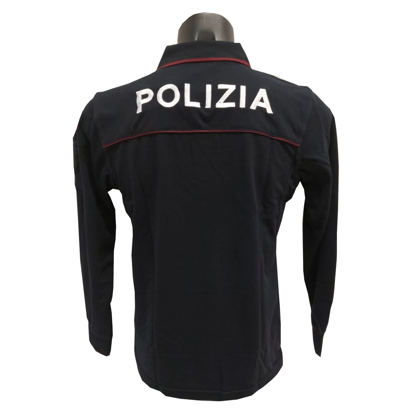 Polo manica lunga Polizia di Stato cotone