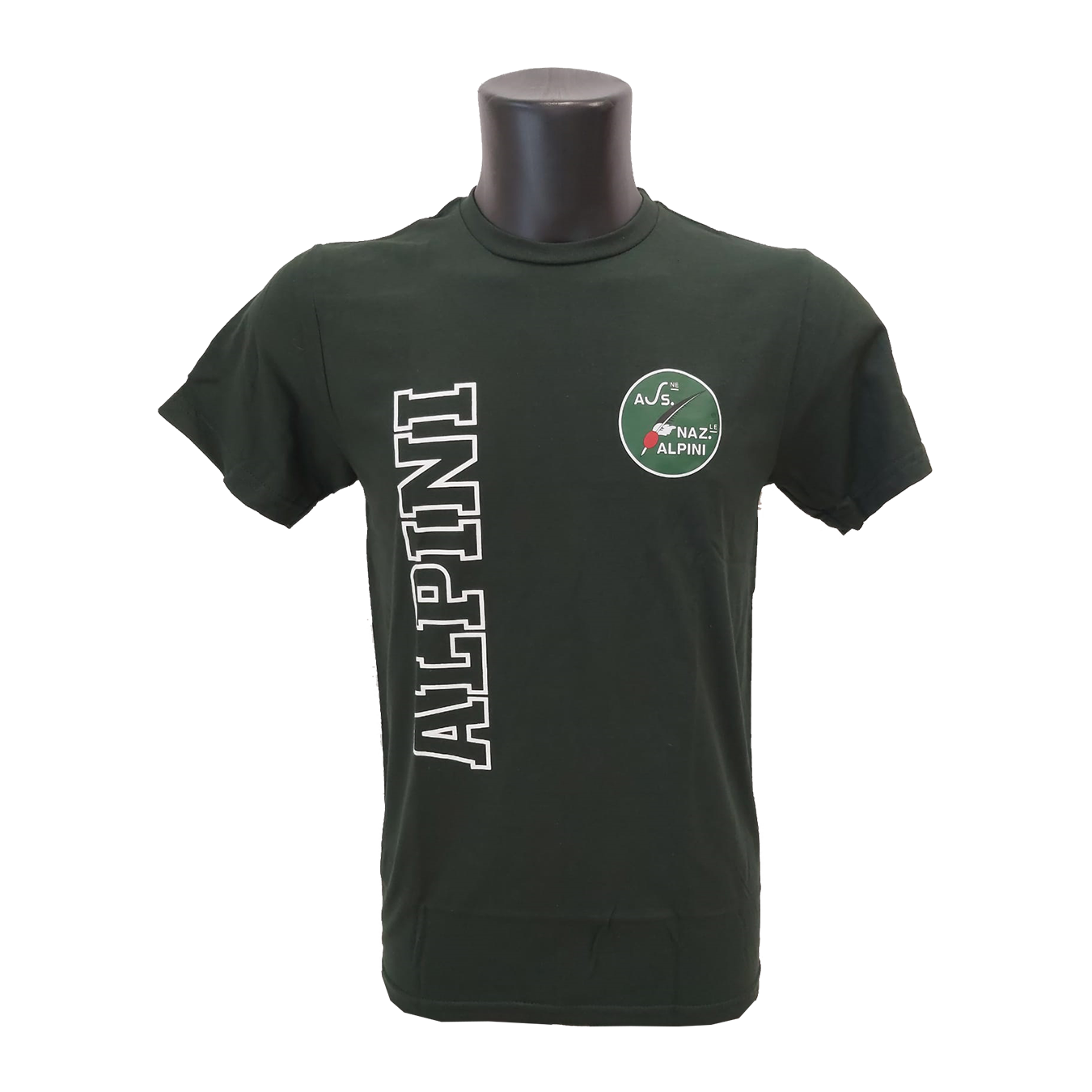 T-SHIRT CON LOGO ANA LATO CUORE E SCRITTA ALPINI, RETRO NEUTRO