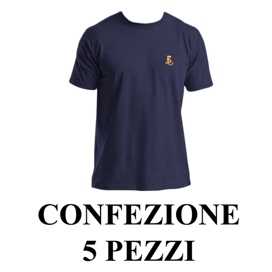 T-shirt 5 PEZZI araldico Polizia di Stato