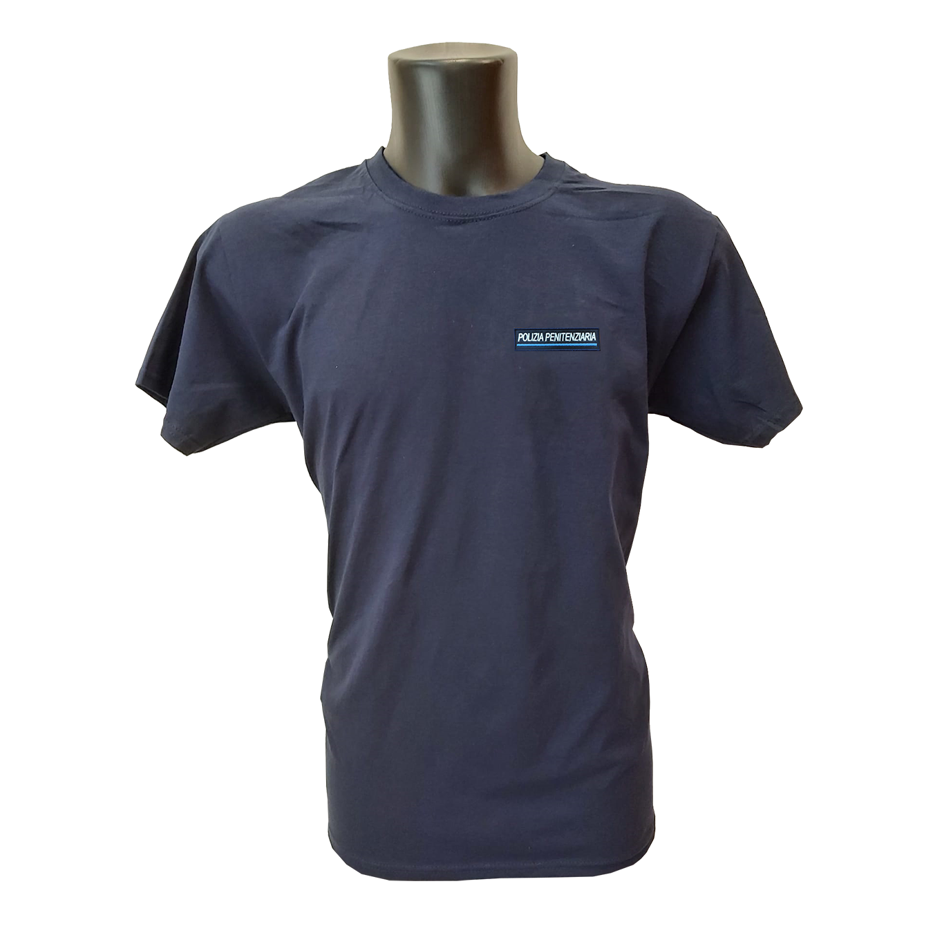 T-shirt cotone scritta Polizia Penitenziaria