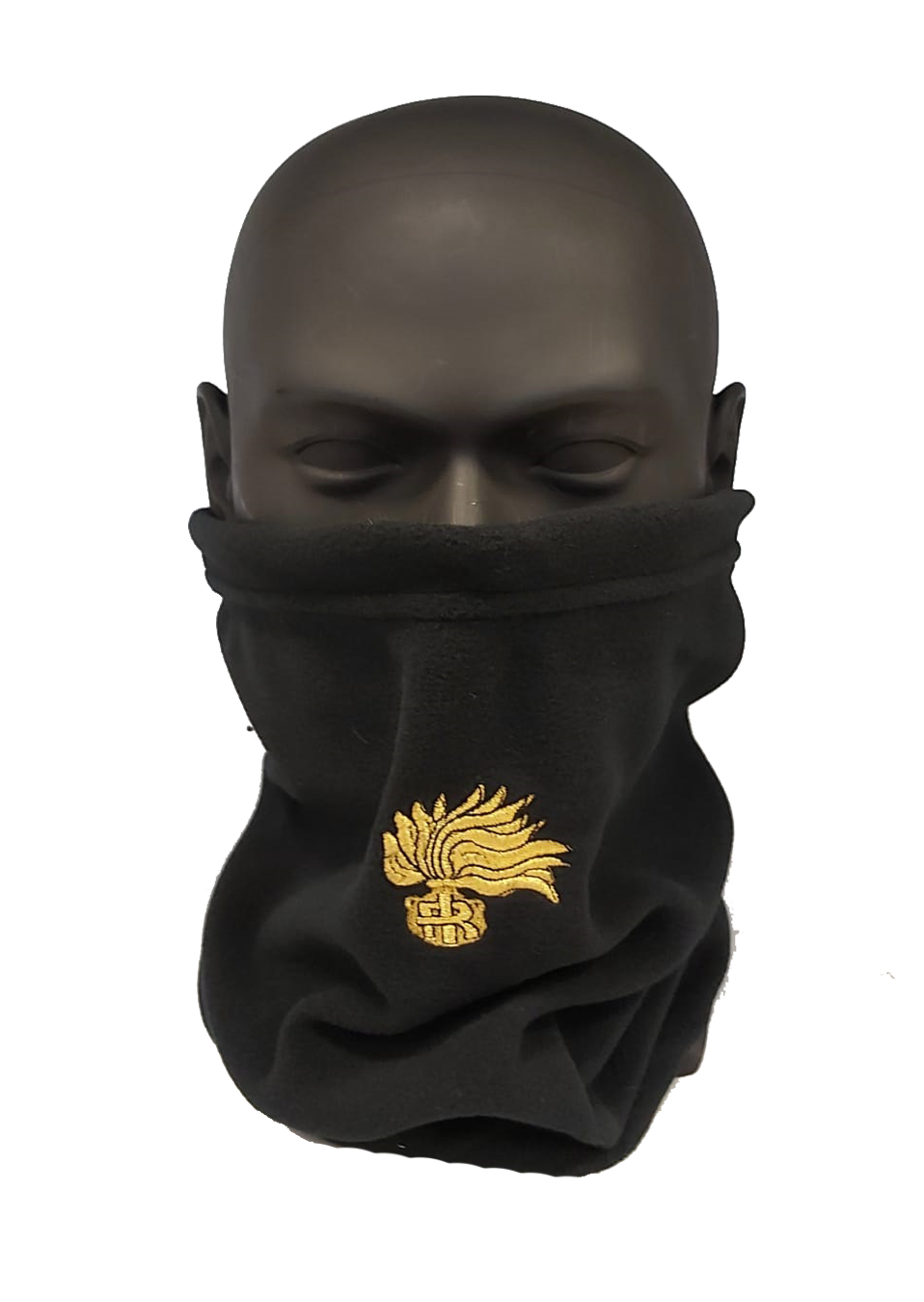 Collare pile Carabinieri fiamma oro