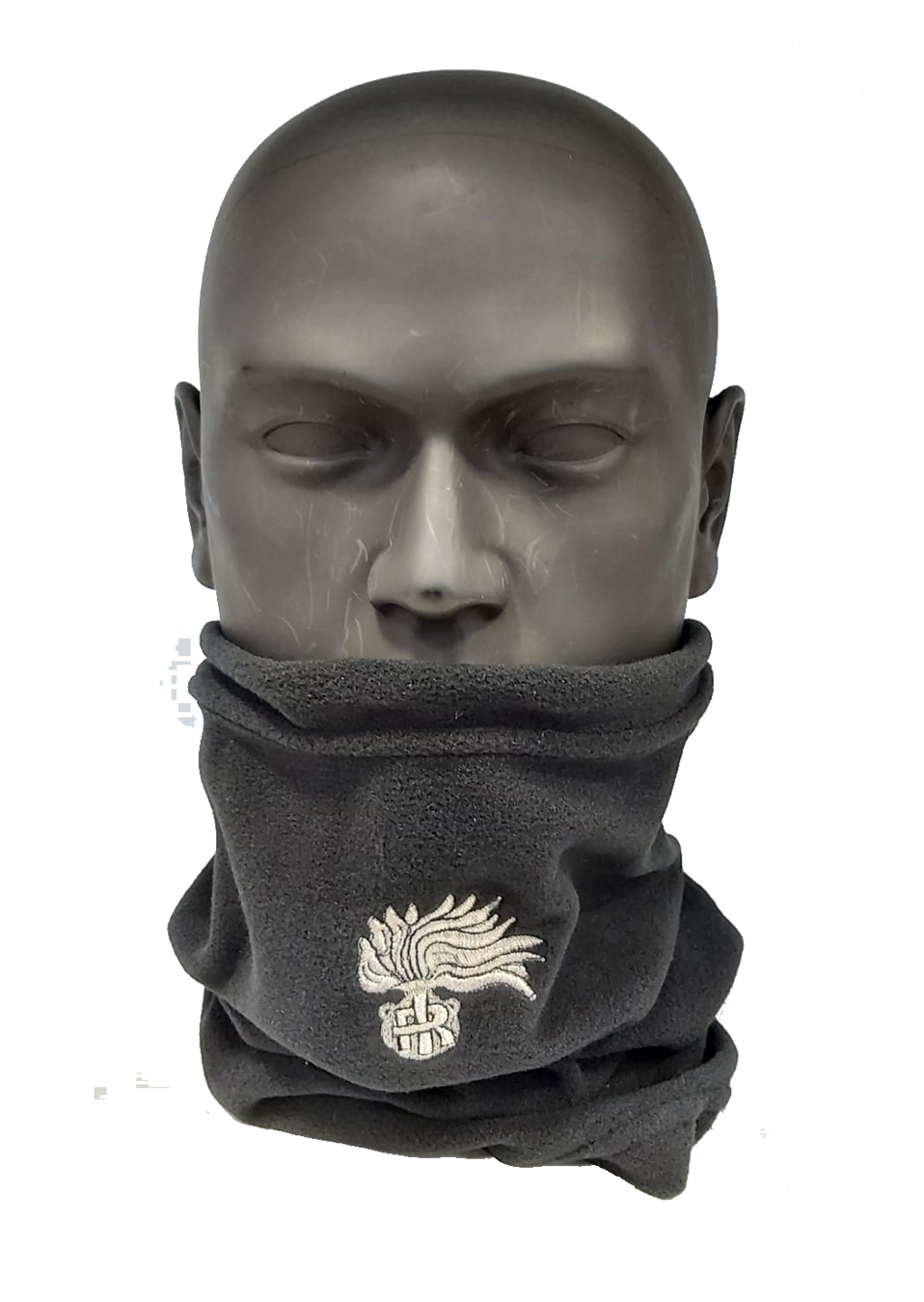 Collare pile Carabinieri fiamma argento