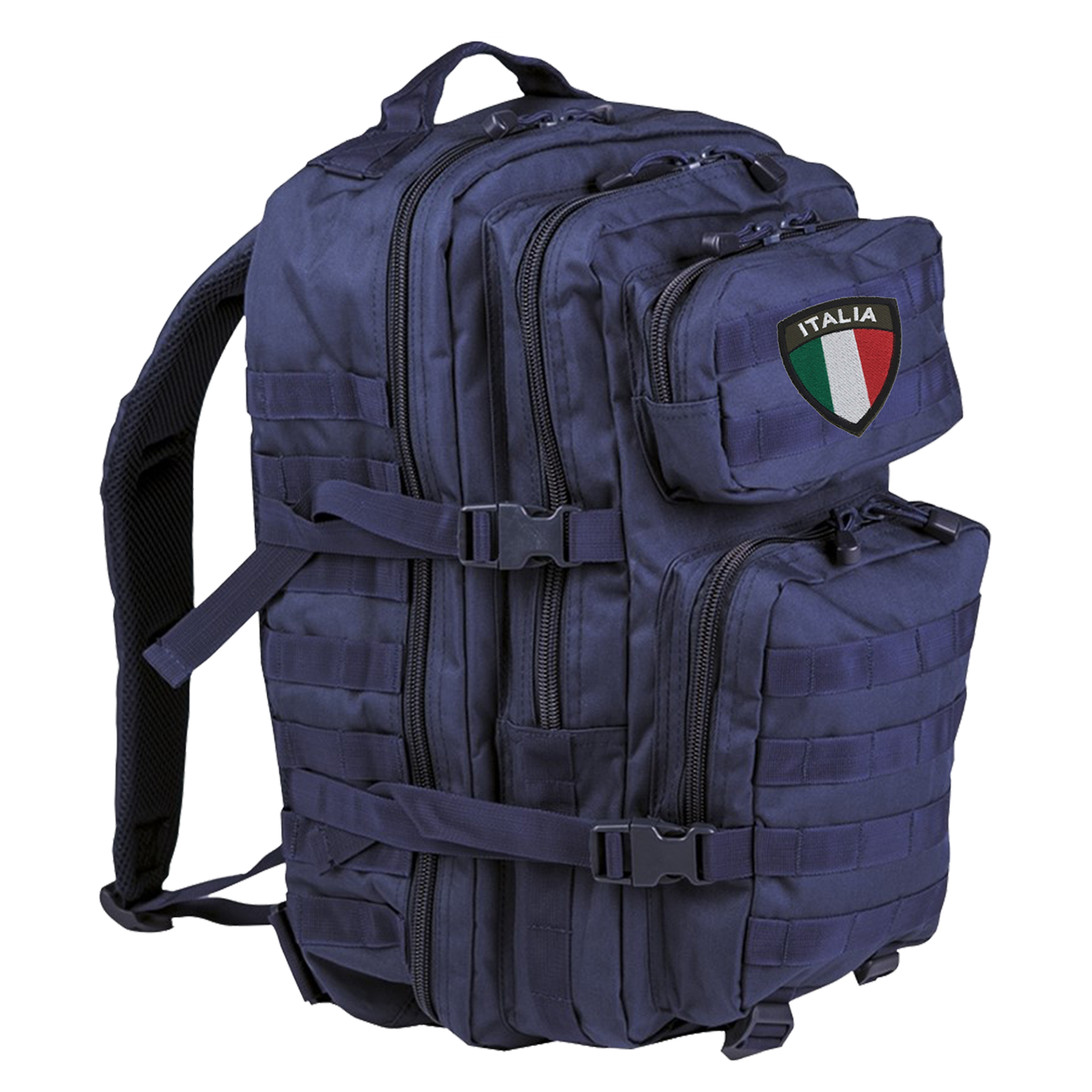 Zaino blu - patch Italia omaggio