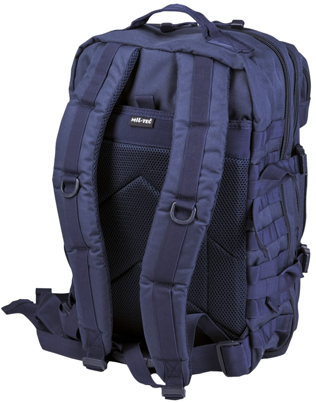 Zaino blu militare patch italia retro