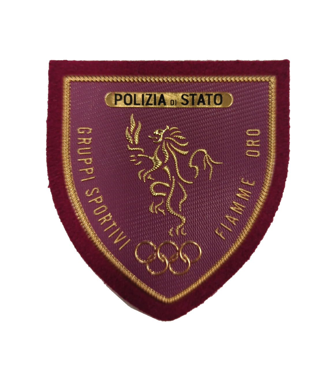 Patch Polizia di Stato in plastica