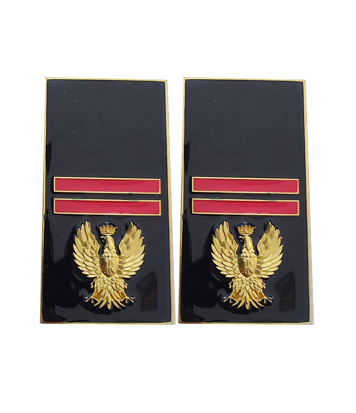 Gradi Polizia di Stato in metallo (prezzo al paio)