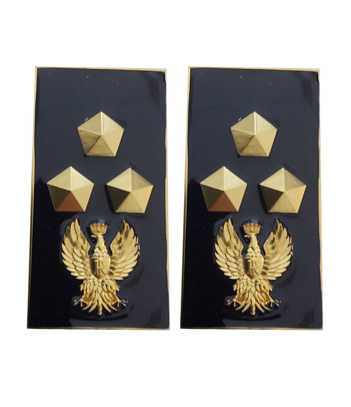 Gradi Polizia di Stato in metallo (prezzo al paio)