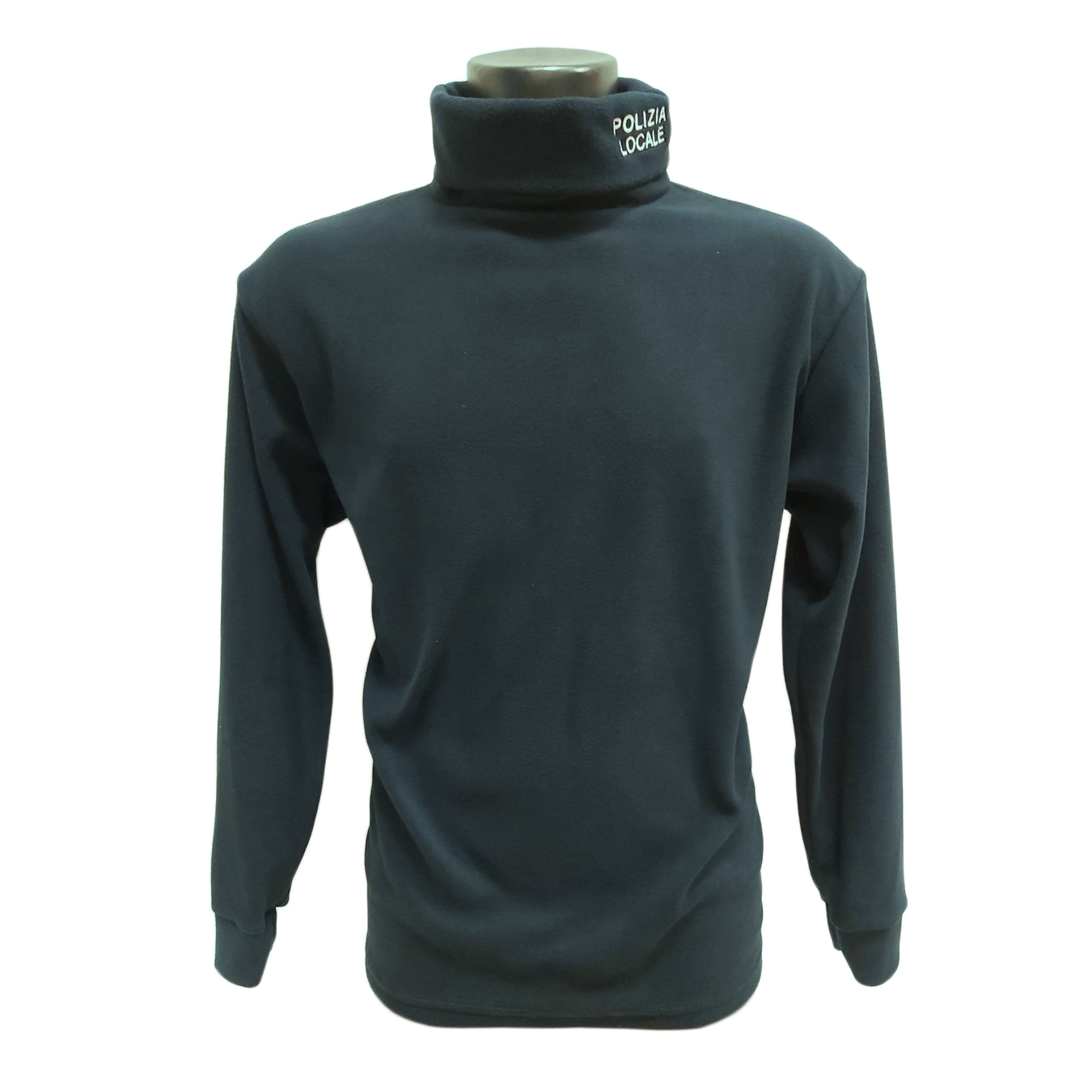 Maglione in pile a collo alto POLIZIA LOCALE