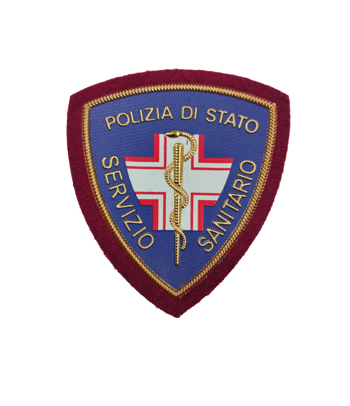 Patch Polizia di Stato in plastica
