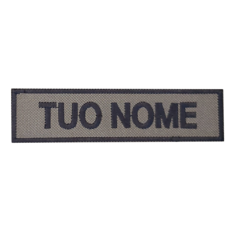 2 PATCH PERSONALIZZATE CON VELCRO