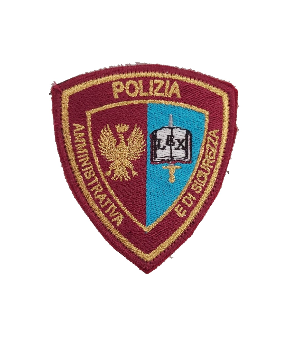 Patch Polizia di Stato ricamate