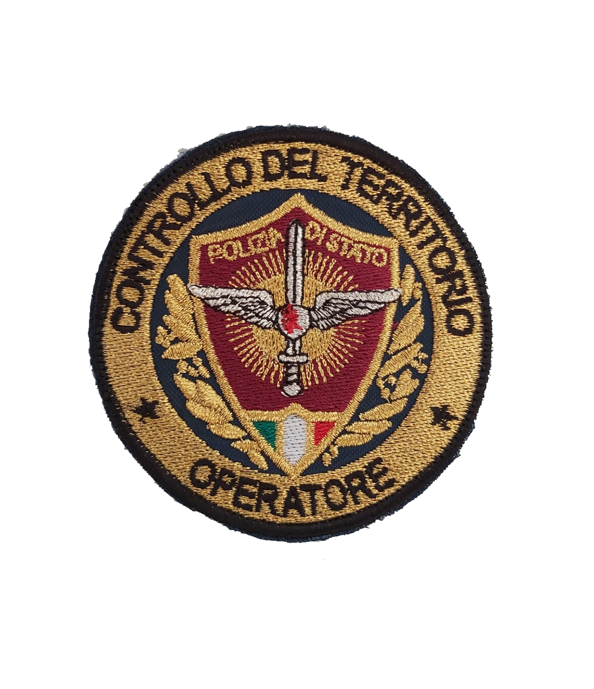 Patch Polizia di Stato ricamate