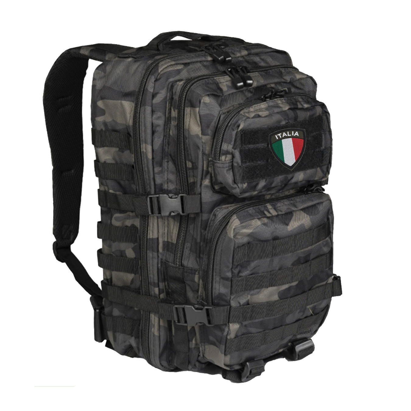 Zaino dark camo - patch Italia omaggio