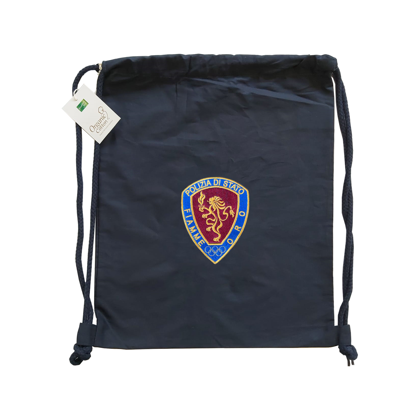 Gymsac sacca fiamme oro polizia di stato