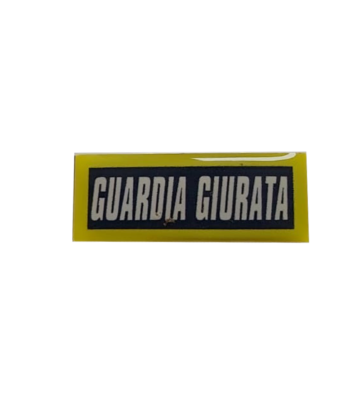 SCRITTA GUARDIA GIURATA