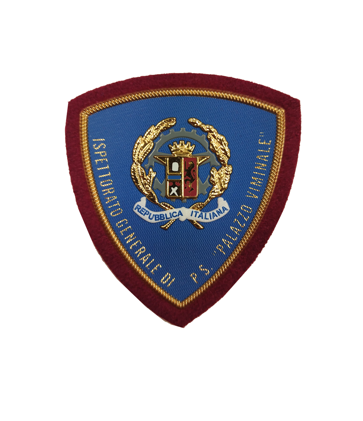 Patch Polizia di Stato in plastica