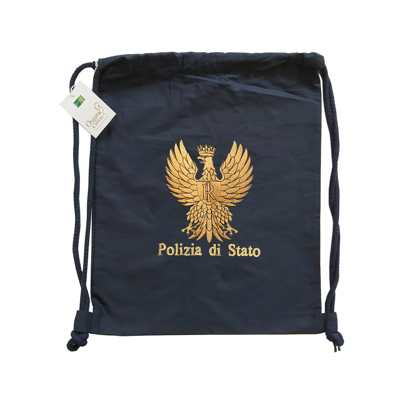 Gymsac sacca Polizia di stato fronte