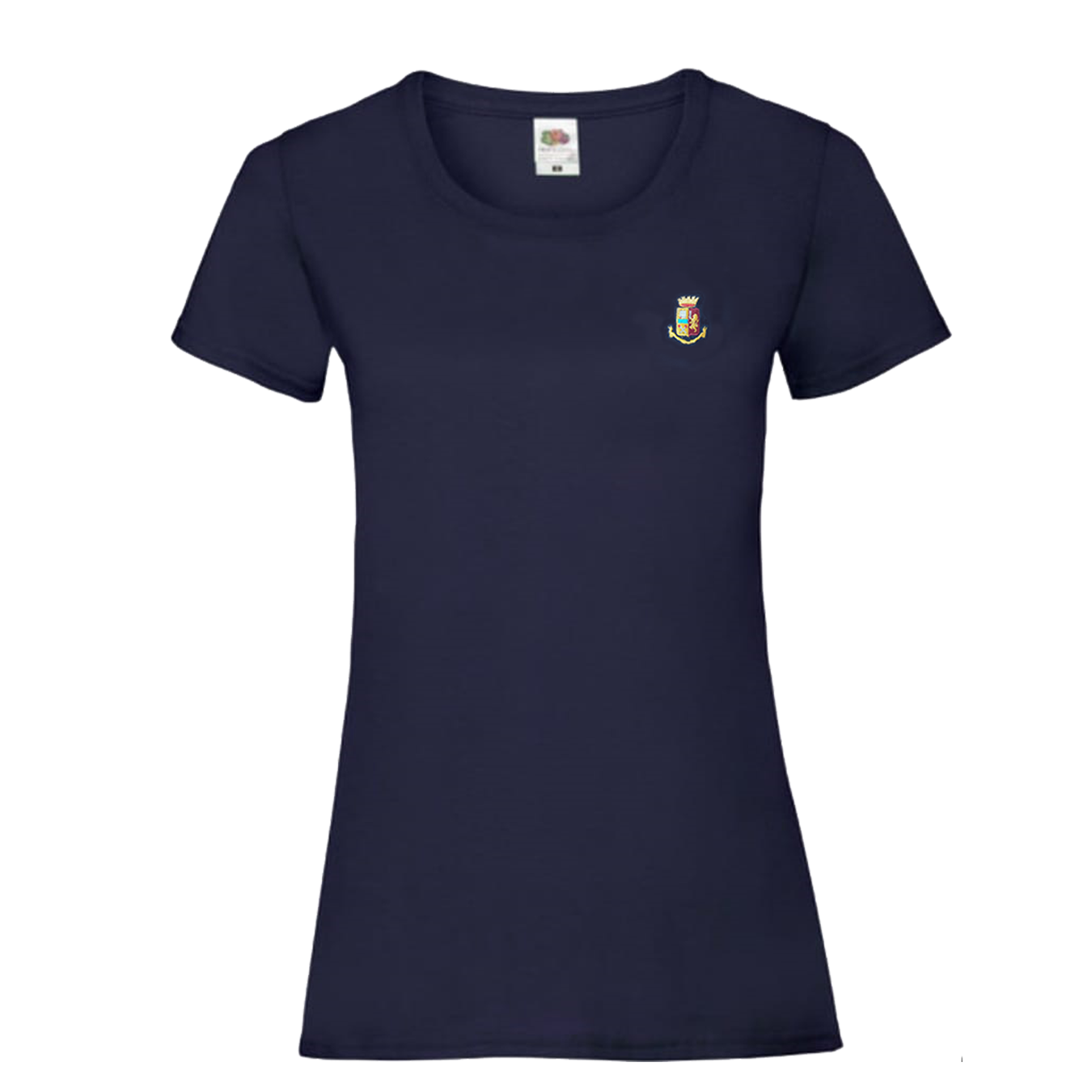 Confezione 5 T-shirt donna Polizia di Stato ricamate