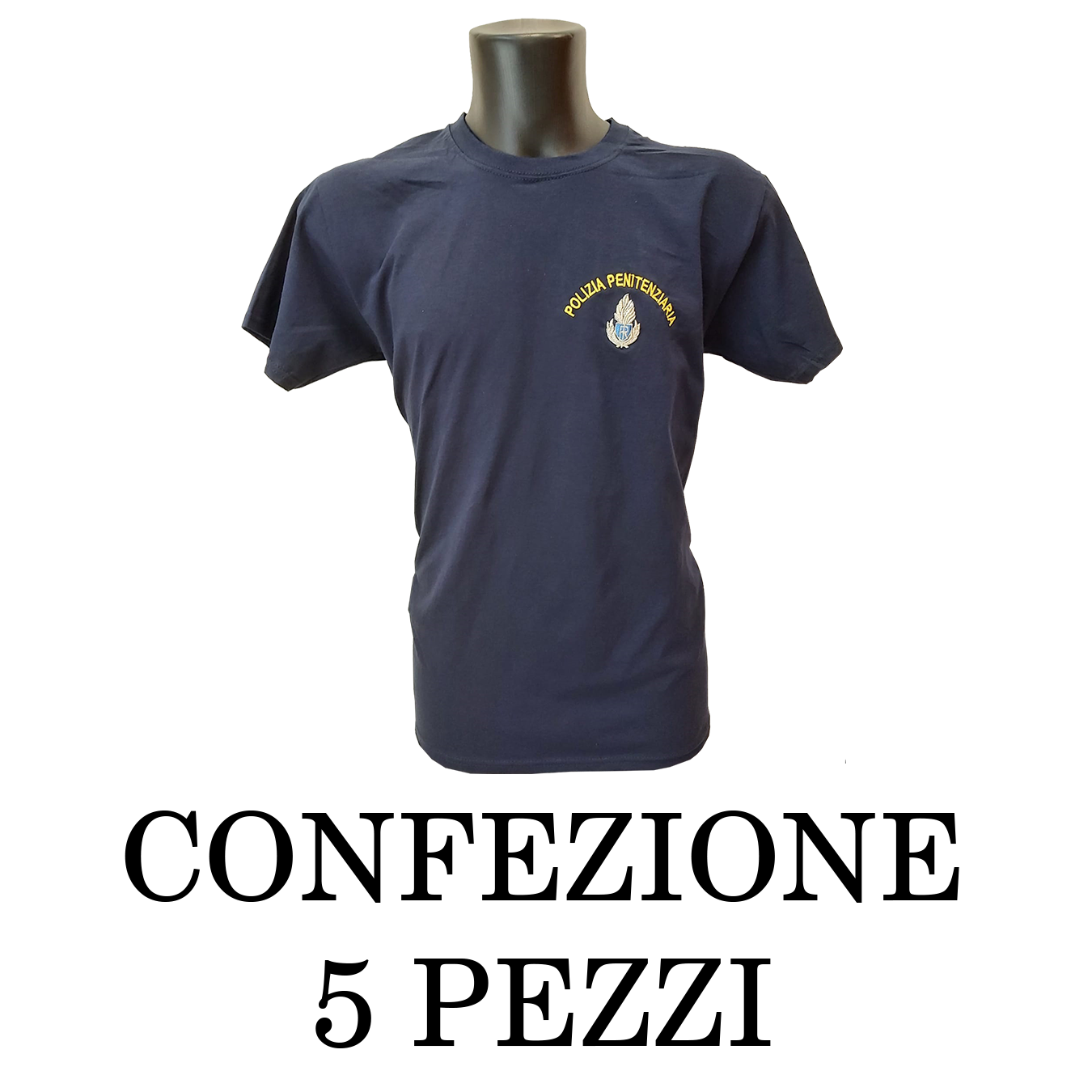T shirt 5 PEZZI Polizia Penitenziaria