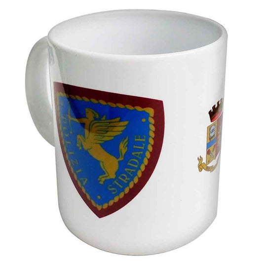 Tazza Mug in ceramica Polizia Stradale