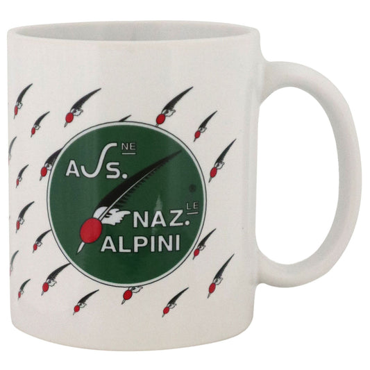 TAZZA MUG IN CERAMICA CON LOGO ANA E PIUME