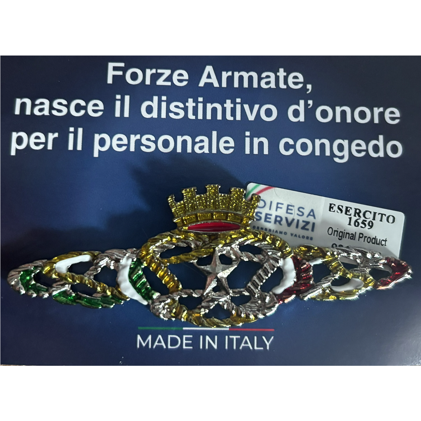 Spilla Distintivo d’Onore Personale in Congedo