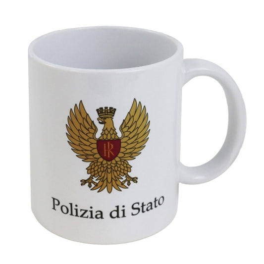 Tazza Mug in ceramica aquila Polizia