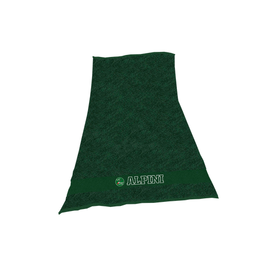 Asciugamano/Telo mare verde ANA ALPINI