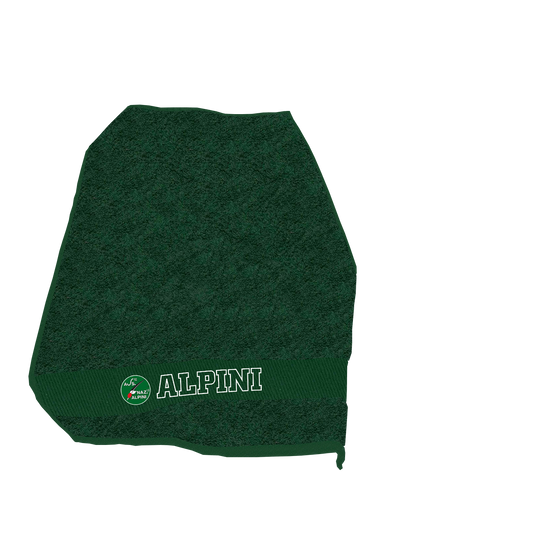 Asciugamano/Telo mare verde ANA ALPINI