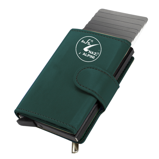 Portafoglio con tasca per monete logo ANA monocolore bianco