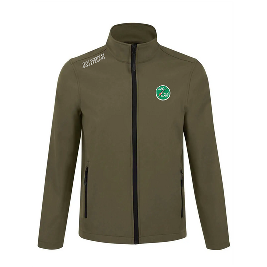 Giacca softshell verde militare Alpini ANA