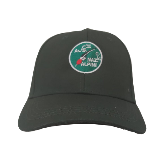 Cappellino verde logo ANA ALPINI