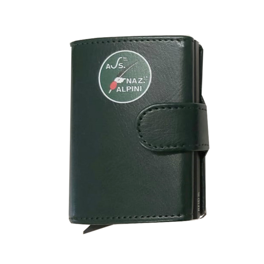 Portafoglio con tasca per monete logo ANA a colori