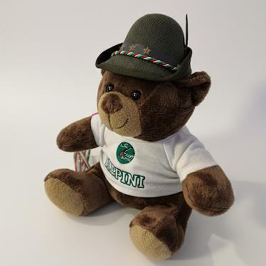 Orsetto Ufficiale ANA Alpini Personalizzabile – Articolo da Regalo con Cappello Alpino e Nome Ricamato