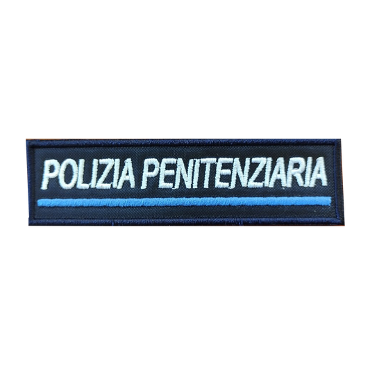 Patch scritta Polizia Penitenziaria