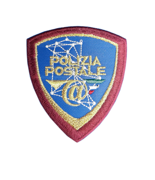 Patch Polizia di Stato ricamate