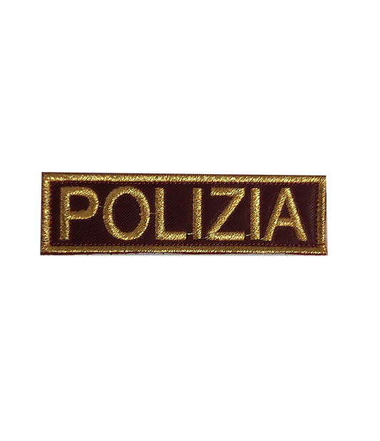 Scritta POLIZIA