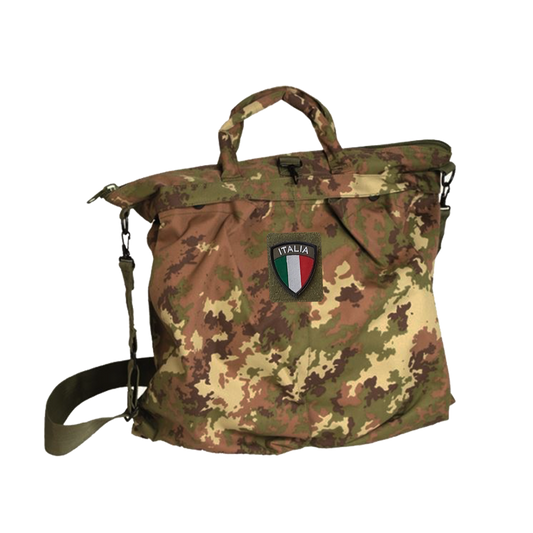 Borsa portacasco/pc vegetata patch italia